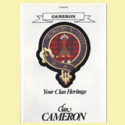 Cameron Your Clan Heritage Cameron Clan Paperback Book Alan McNie