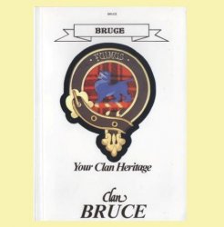 Bruce Your Clan Heritage Bruce Clan Paperback Book Alan McNie