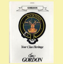 Gordon Your Clan Heritage Gordon Clan Paperback Book Alan McNie