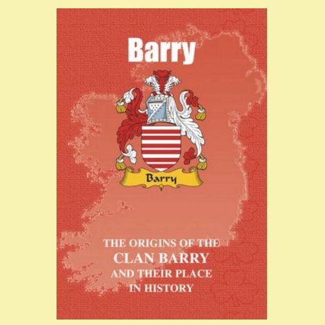Image 0 of Barry Coat Of Arms History Irish Family Name Origins Mini Book