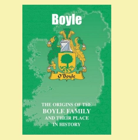 Image 0 of Boyle Coat Of Arms History Irish Family Name Origins Mini Book