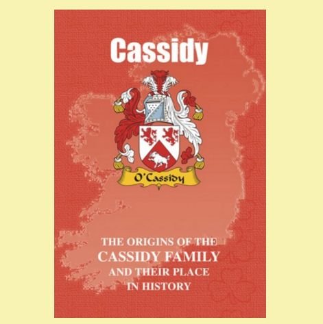 Image 0 of Cassidy Coat Of Arms History Irish Family Name Origins Mini Book 
