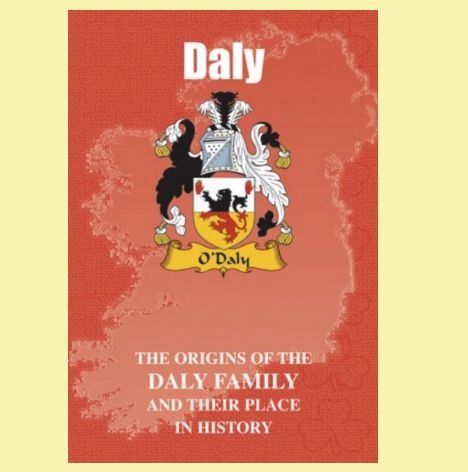 Image 0 of Daly Coat Of Arms History Irish Family Name Origins Mini Book 