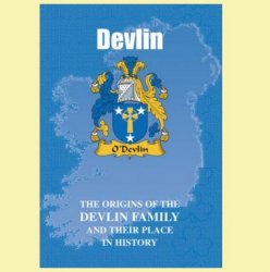 Devlin Coat Of Arms History Irish Family Name Origins Mini Book 