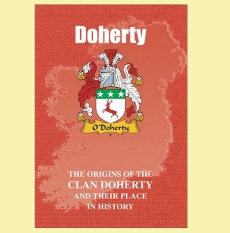 Image 0 of Doherty Coat Of Arms History Irish Family Name Origins Mini Book 
