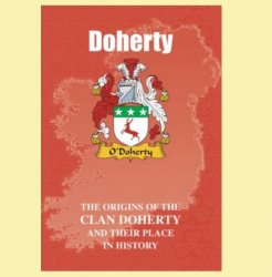 Doherty Coat Of Arms History Irish Family Name Origins Mini Book 