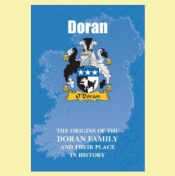 Doran Coat Of Arms History Irish Family Name Origins Mini Book 