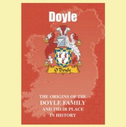 Doyle Coat Of Arms History Irish Family Name Origins Mini Book 