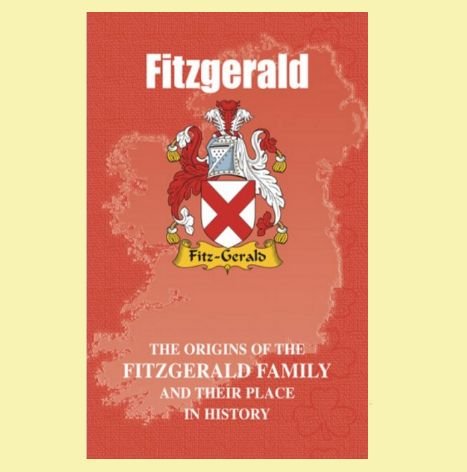 Image 0 of Fitzgerald Coat Of Arms History Irish Family Name Origins Mini Book