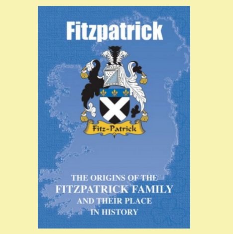 Image 0 of Fitzpatrick Coat Of Arms History Irish Family Name Origins Mini Book 
