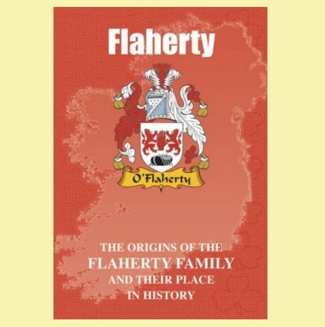 Image 0 of Flaherty Coat Of Arms History Irish Family Name Origins Mini Book 