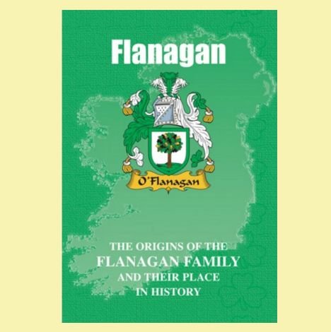 Image 0 of Flanagan Coat Of Arms History Irish Family Name Origins Mini Book 