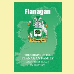 Flanagan Coat Of Arms History Irish Family Name Origins Mini Book 