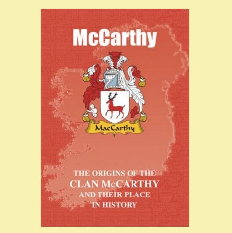 Image 0 of McCarthy Coat Of Arms History Irish Family Name Origins Mini Book 