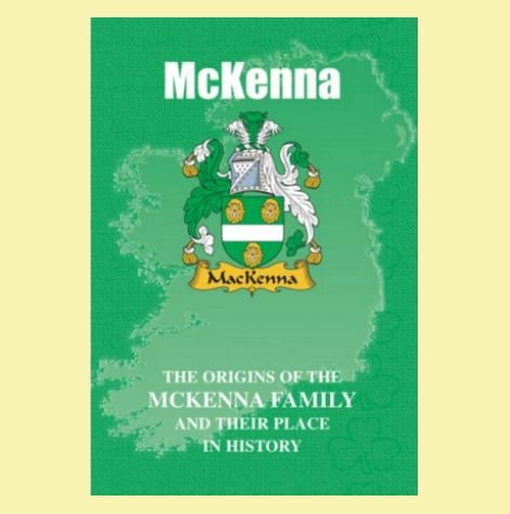 Image 0 of McKenna Coat Of Arms History Irish Family Name Origins Mini Book 