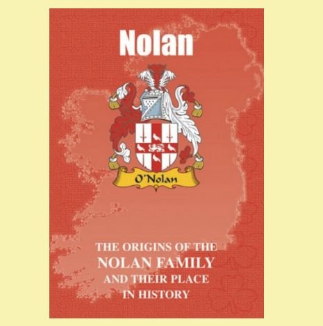 Image 0 of Nolan Coat Of Arms History Irish Family Name Origins Mini Book 
