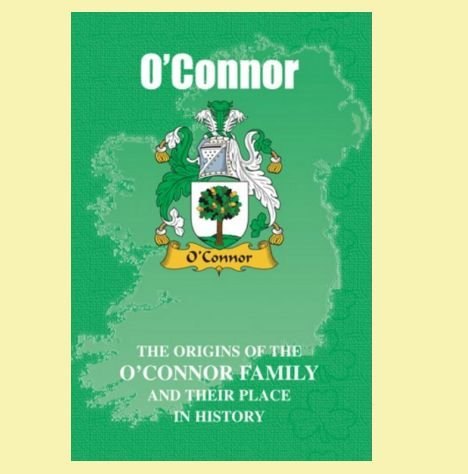 Image 0 of O'Connor Coat Of Arms History Irish Family Name Origins Mini Book 