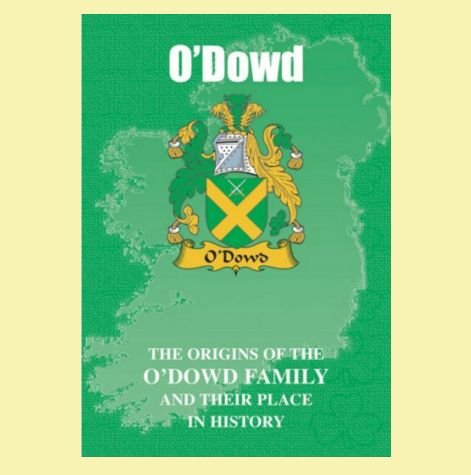 Image 0 of O'Dowd Coat Of Arms History Irish Family Name Origins Mini Book 