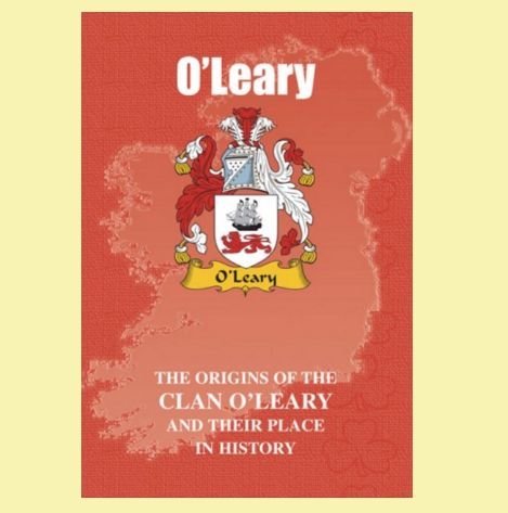Image 0 of O'Leary Coat Of Arms History Irish Family Name Origins Mini Book 