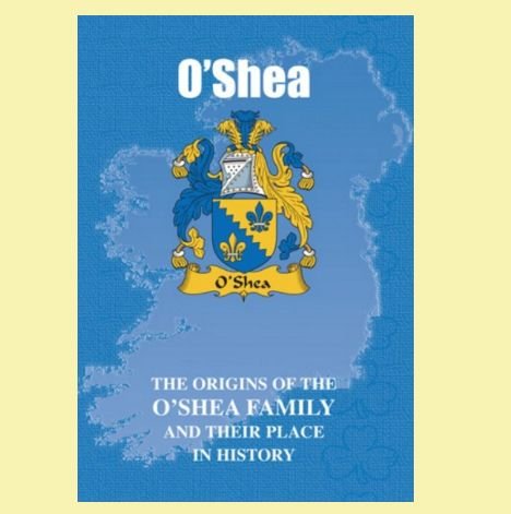 Image 0 of O'Shea Coat Of Arms History Irish Family Name Origins Mini Book 
