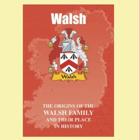 Image 0 of Walsh Coat Of Arms History Irish Family Name Origins Mini Book 