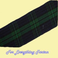 Black Watch Modern Plaid Polyester Fabric Tartan Ribbon 24mm x 50 metres