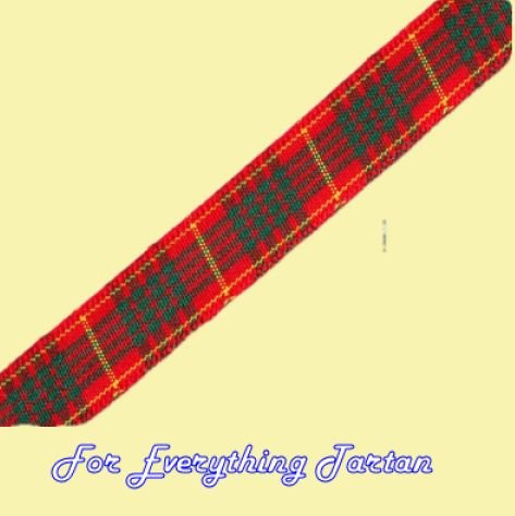 Image 0 of Cameron Modern Plaid Polyester Fabric Tartan Ribbon 7mm x 25 metres