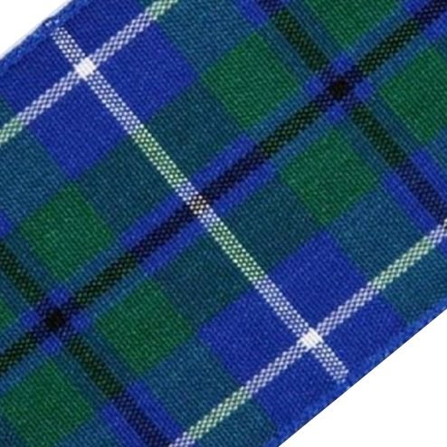 Image 1 of Douglas Ancient Plaid Polyester Fabric Tartan Ribbon 40mm x 25 metres