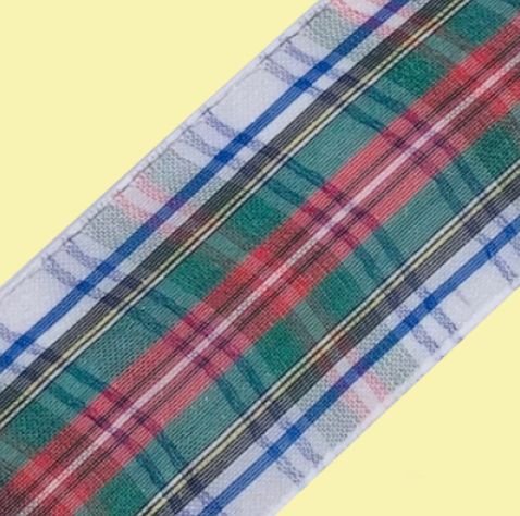 Image 0 of Dress Stewart Plaid Organza Fabric Tartan Ribbon 40mm x 25 metres