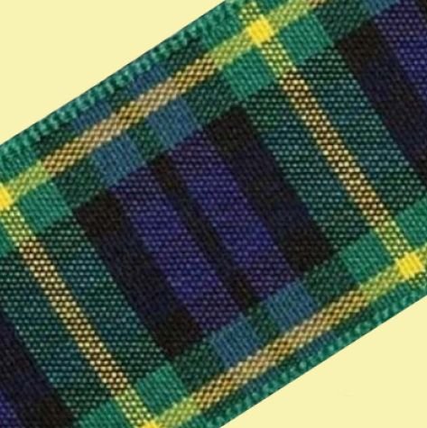 Image 0 of Gordon Modern Plaid Polyester Fabric Tartan Ribbon 25mm x 25 metres
