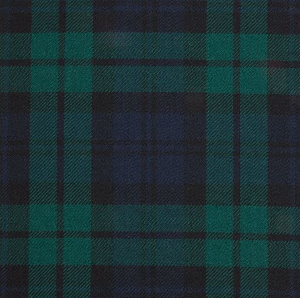 Image 1 of Black Watch Modern Medium Weight Braeriach 13oz Tartan Wool Fabric