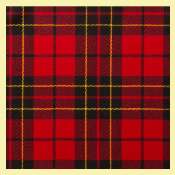 Image 0 of Brodie Red Modern Medium Weight Braeriach 13oz Tartan Wool Fabric