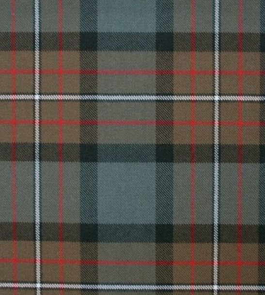 Image 1 of Ferguson Weathered Tartan 13oz Wool Fabric Mediumweight Braeriach