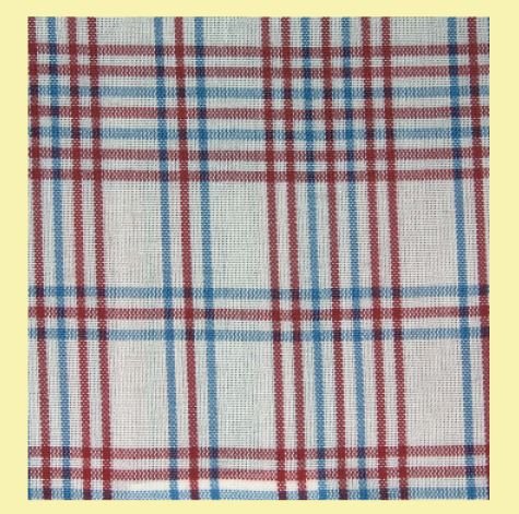 Image 0 of Red Cream Keighley Double Width Polycotton Tartan Fabric