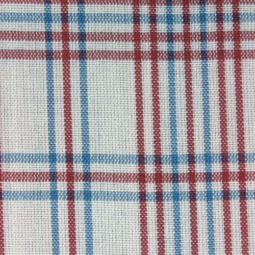 Red Cream Keighley Double Width Polycotton Tartan Fabric