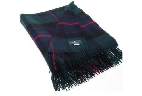 Image 1 of Armstrong Modern Clan Tartan Lambswool Blanket Throw