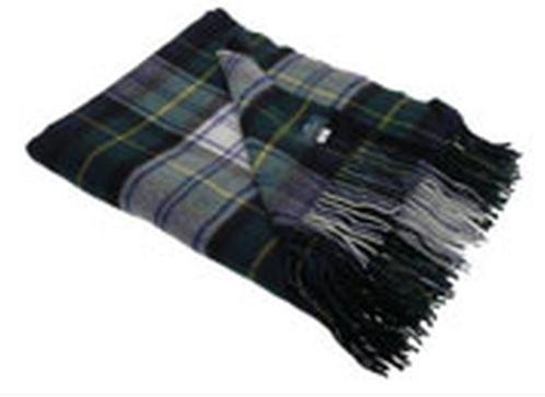 Image 1 of Gordon Dress Modern Clan Tartan Lambswool Blanket Throw