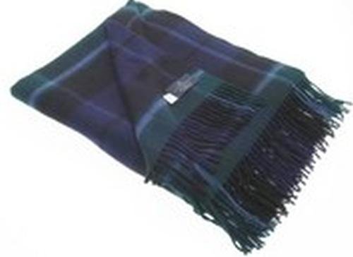 Image 1 of Graham Of Menteith Clan Tartan Lambswool Blanket Throw