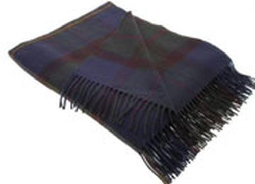 Image 1 of MacLeod Of Harris Antique Tartan Lambswool Blanket Throw