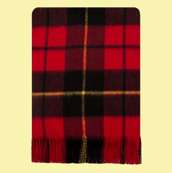 Image 0 of Wallace Modern Clan Tartan Lambswool Blanket Throw
