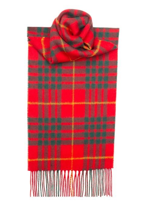 Cameron Lambswool Tartan Scarf - House Of Henderson