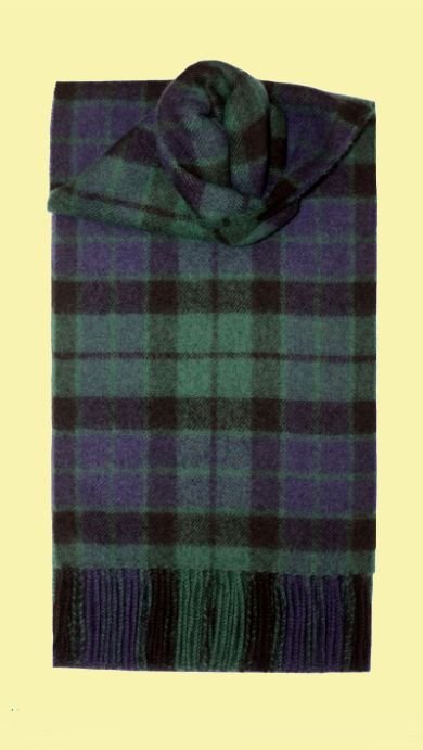Image 0 of Mackay Modern Clan Tartan Lambswool Unisex Fringed Scarf