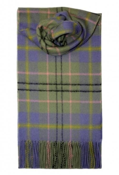 Image 1 of Taylor Ancient Tartan Lambswool Fringed Scarf