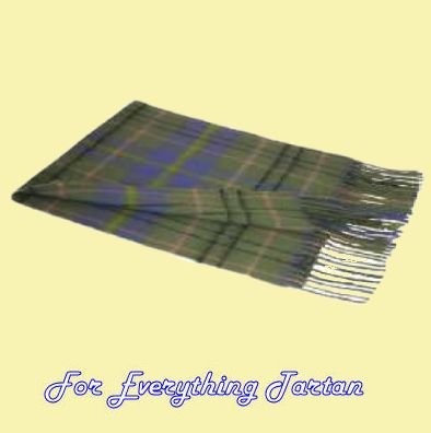 Image 4 of Taylor Ancient Tartan Lambswool Fringed Scarf