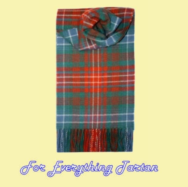 Image 0 of Wilson Ancient Tartan Lambswool Fringed Scarf