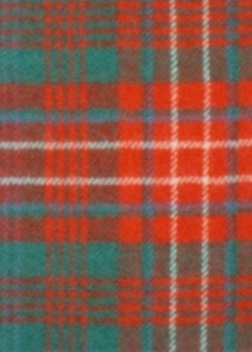 Image 2 of Wilson Ancient Tartan Lambswool Fringed Scarf