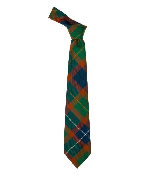 Image 1 of Amnesty International Tartan Lightweight Wool Straight Mens Neck Tie 