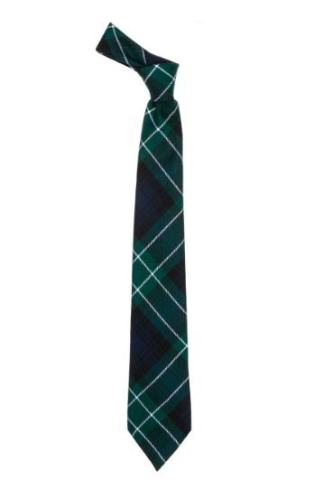Image 1 of Abercrombie Modern Clan Tartan Lightweight Wool Straight Mens Neck Tie 