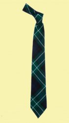 Abercrombie Modern Clan Tartan Lightweight Wool Straight Boys Neck Tie 