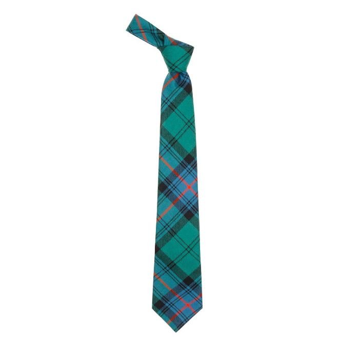 Image 1 of Armstrong Ancient Clan Tartan Lightweight Wool Straight Mens Neck Tie